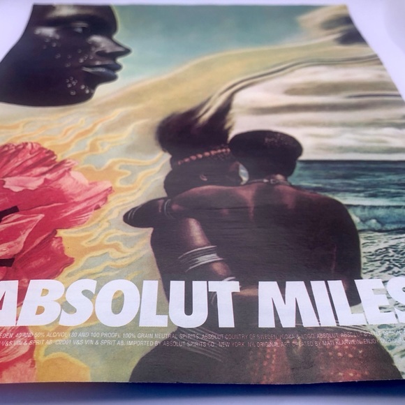 🟢[Absolut Vodka] ABSOLUT MILES Original 2001 Vintage Magazine Advertisement - Picture 4 of 10